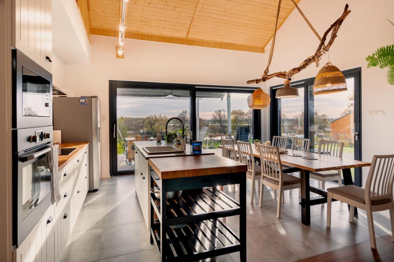 Houses With A View#Sauna#Jaccuzi Gozdowice Esterno foto